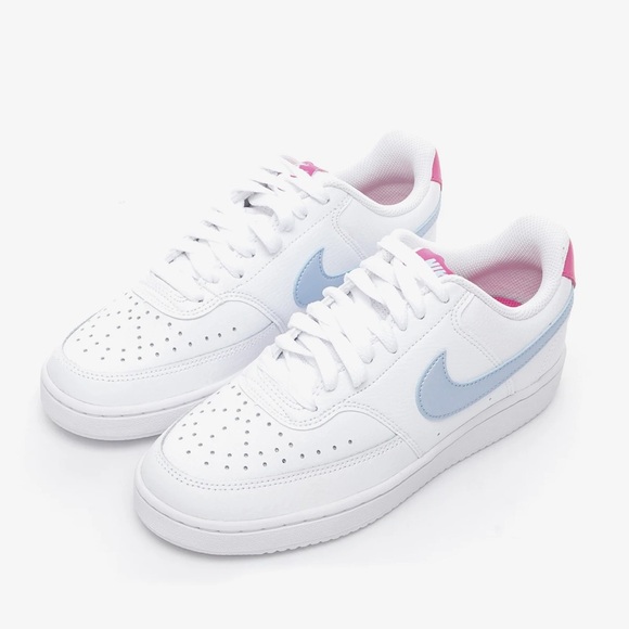Nike Shoes - Size 6- Nike Court Vision Low White Hydrogen Blue Women’s Shoes CD5434 104